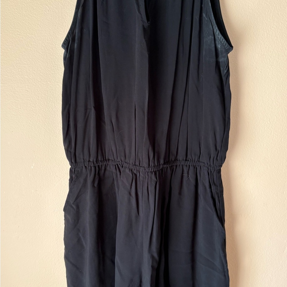 Old Navy Charcoal Sleeveless Jumpsuit